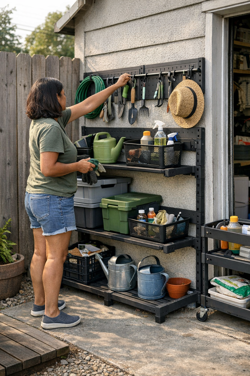 How Wall Rails Changed Our Crowded Hallway Routine