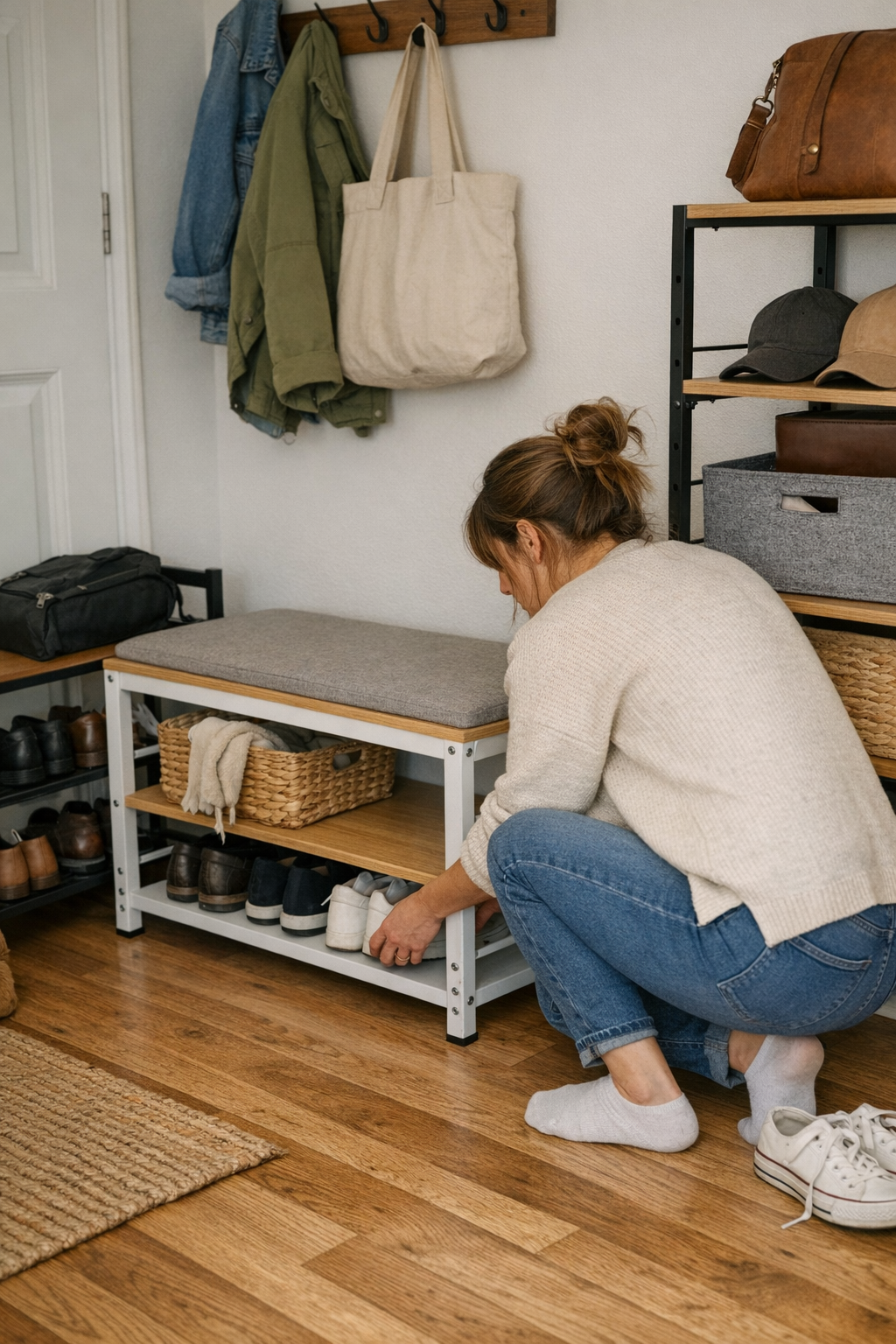 How Small Changes Keep Our Entryway Quiet and Clear