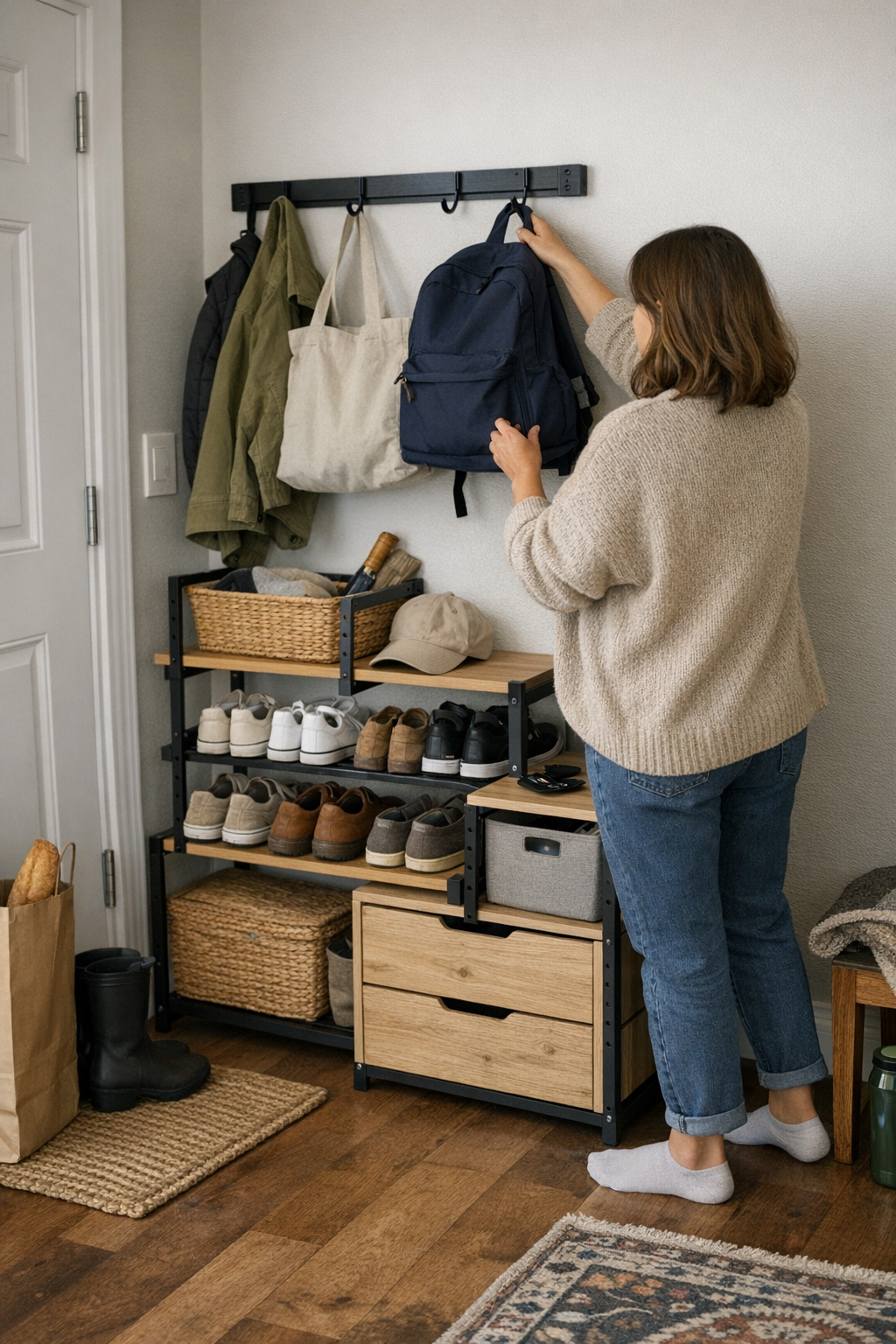When Door Racks Turn From Help to Hindrance at Home