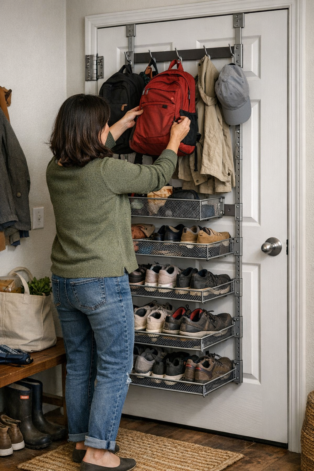 When a Door Rack Changes How You Move Through Home