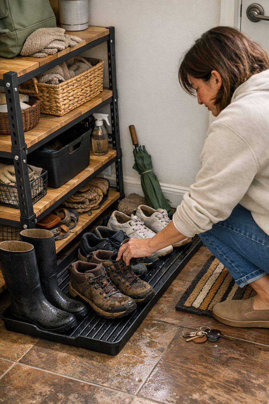 The Quiet Relief of a Dry Entryway After Rainy Days