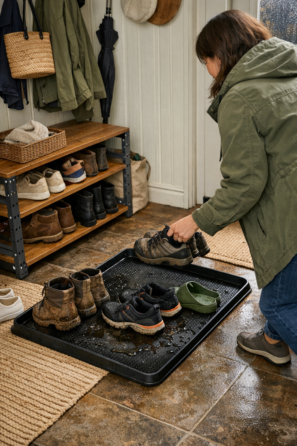 The Quiet Battle Between Rugs and Wet Shoes