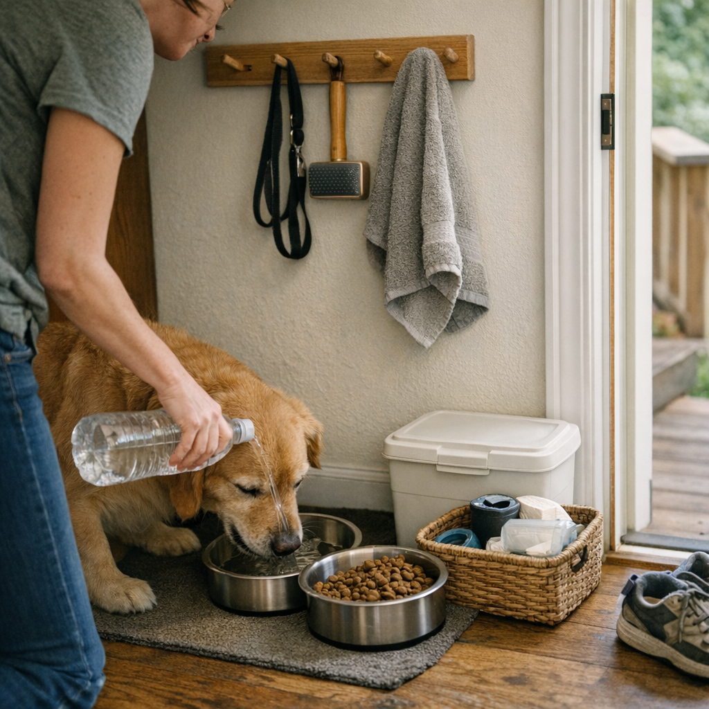 How a Small Corner Changed Our Daily Pet Care Flow