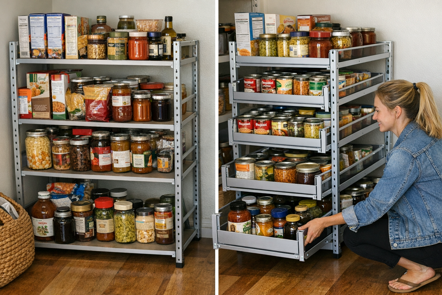 When Pantry Shelves Shape Everyday Kitchen Flow