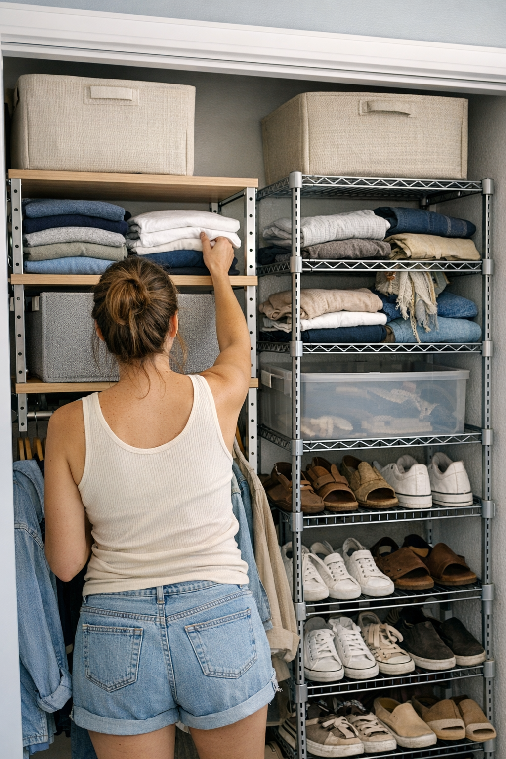 When Closet Shelves Shape Your Daily Routine