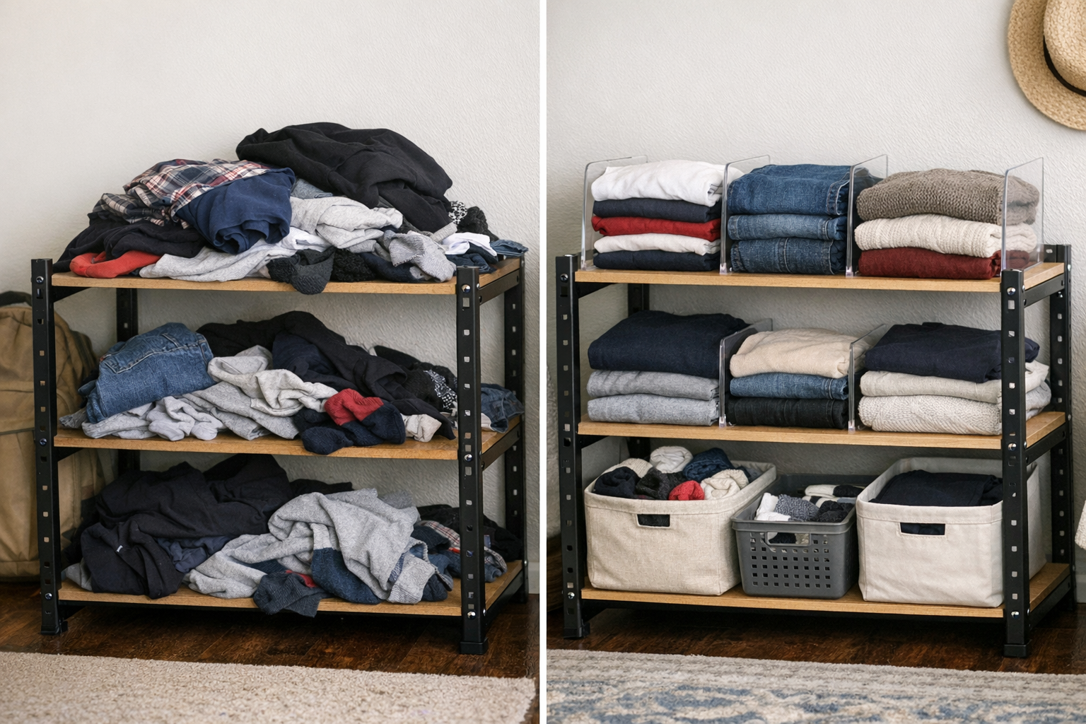 When Low Energy Meets Closet Chaos