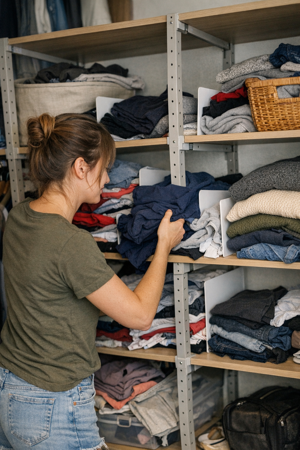 When Neat Closets Start to Fall Apart Midweek