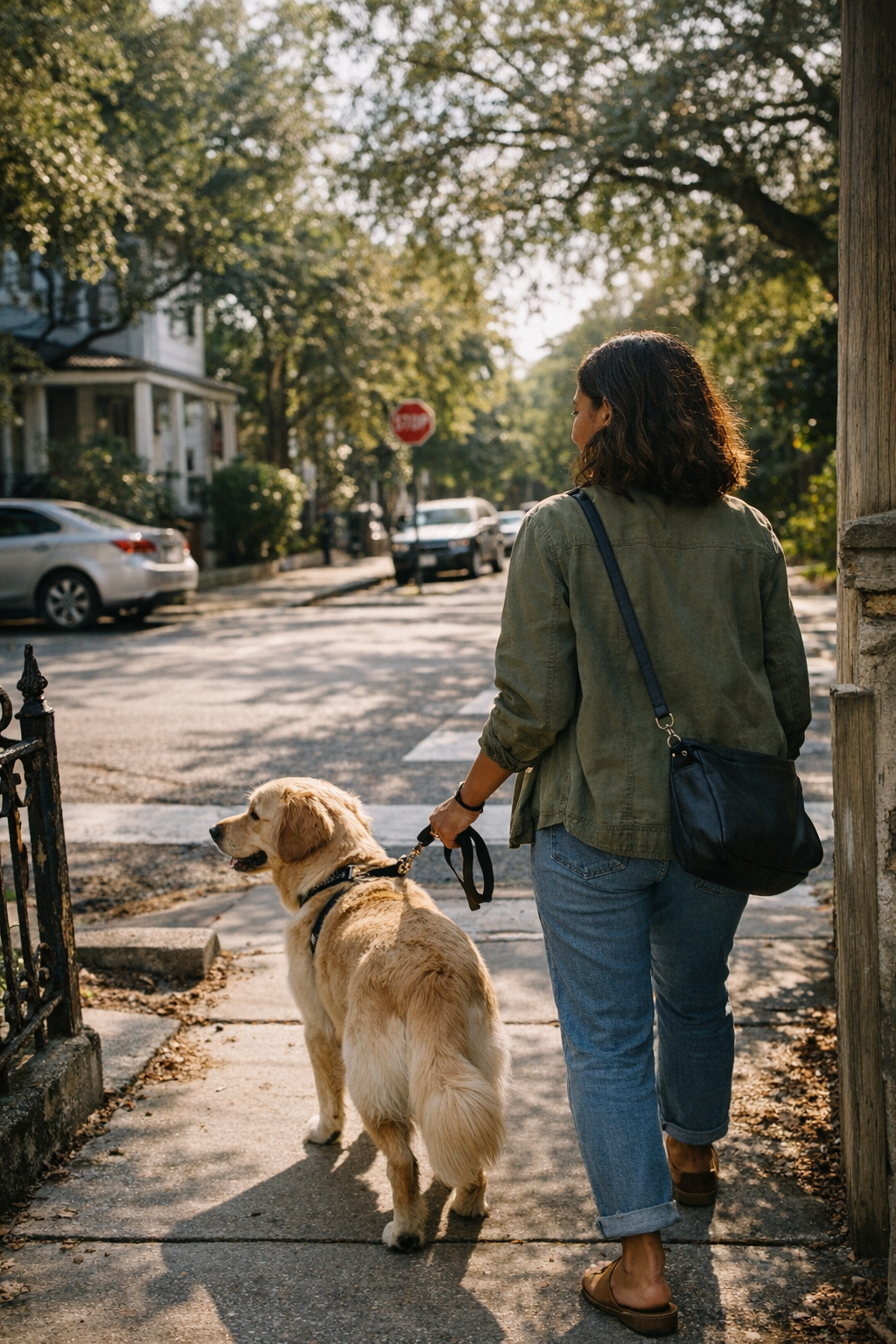 Finding Calm in the Rhythm of Daily Dog Walks