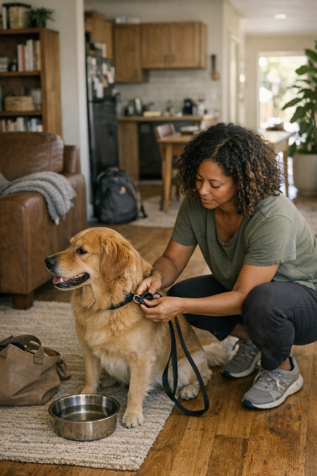 When Quiet Moments at the Door Slow Us Down