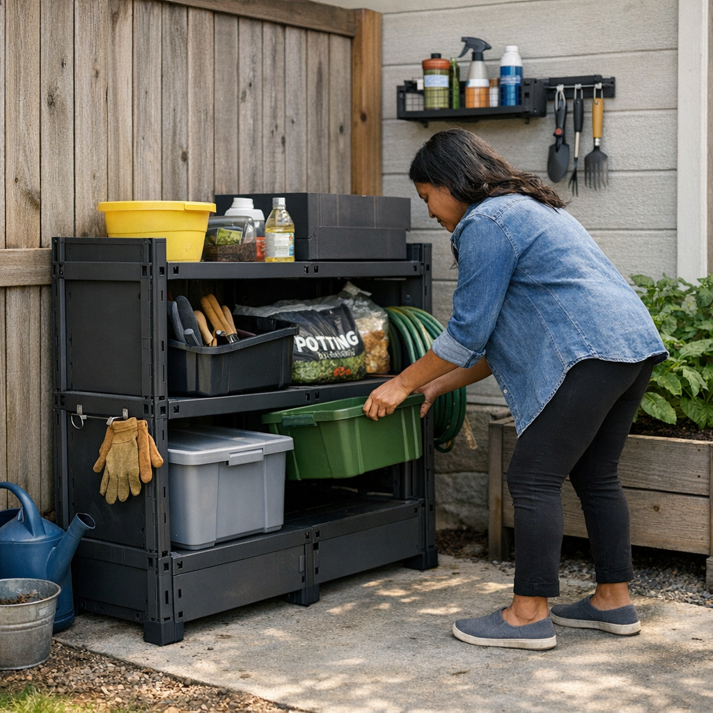 When Craft Supplies Stay in Their Place