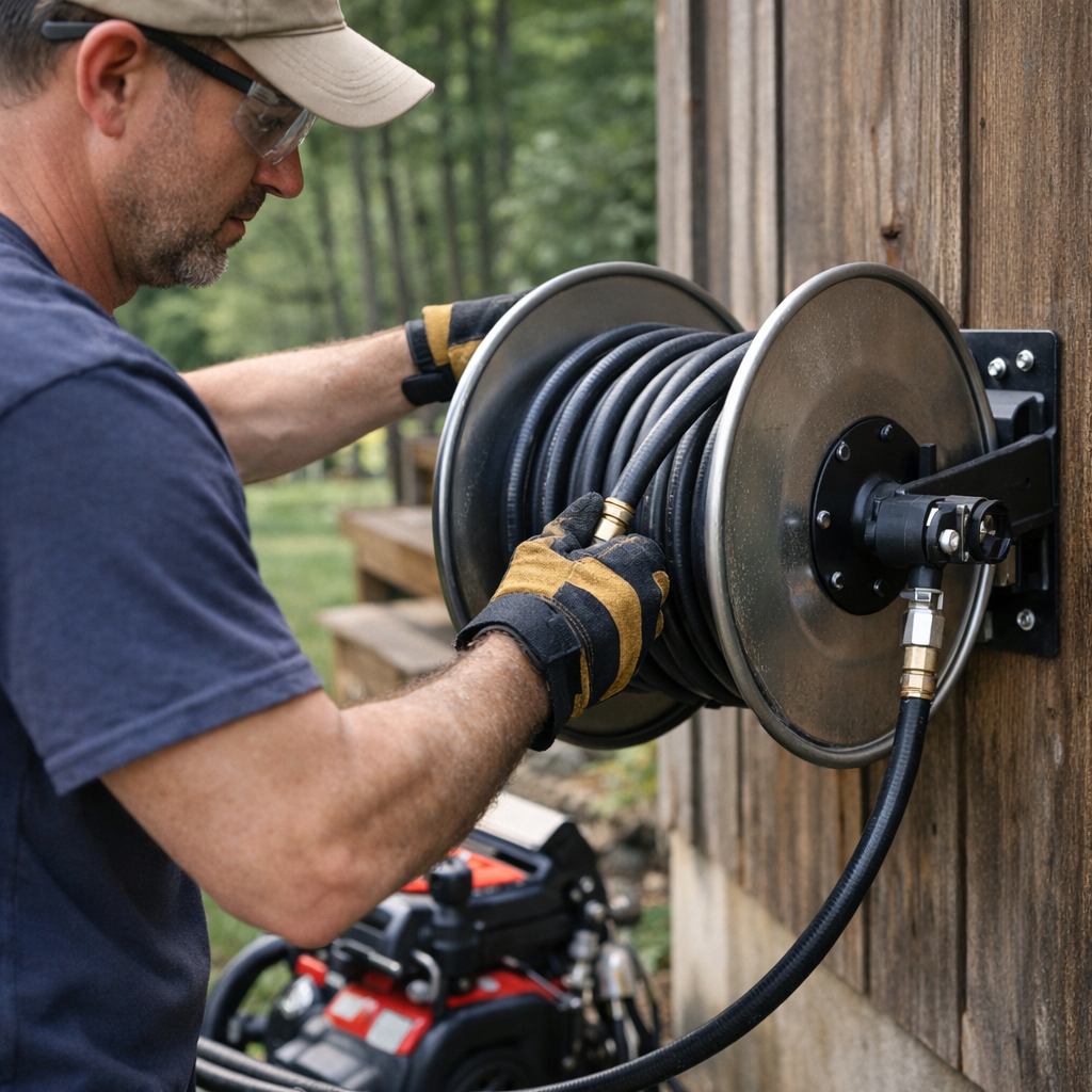How Hose Storage Shapes Weekend Cleanup Routines