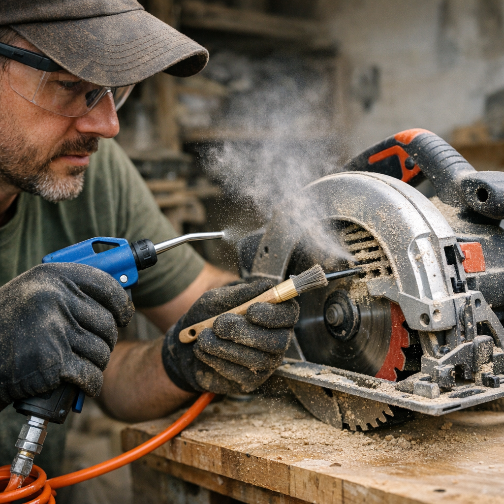 When Your Saw’s Breath Fails: A Quiet Struggle in the Workshop