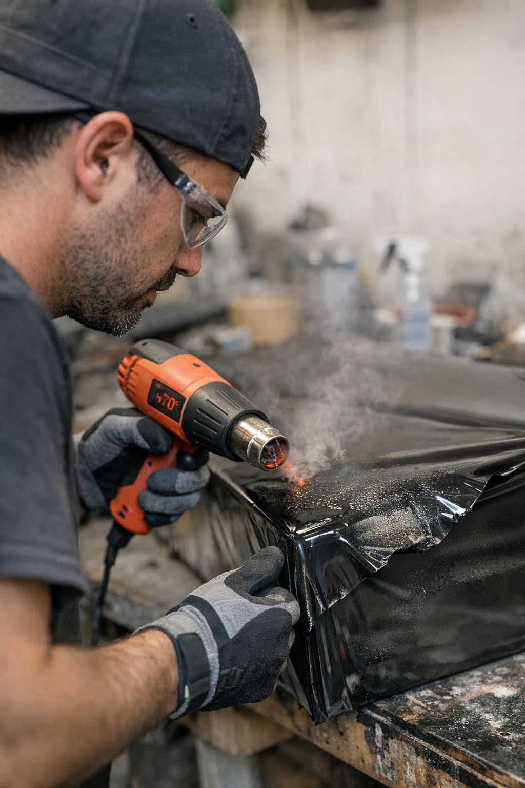 When Heat Layers Reveal Hidden Surface Flaws