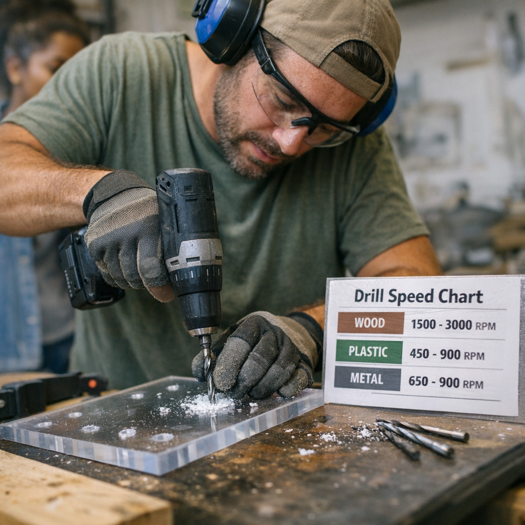 When Drill Speeds Shape the Quiet Workday Flow