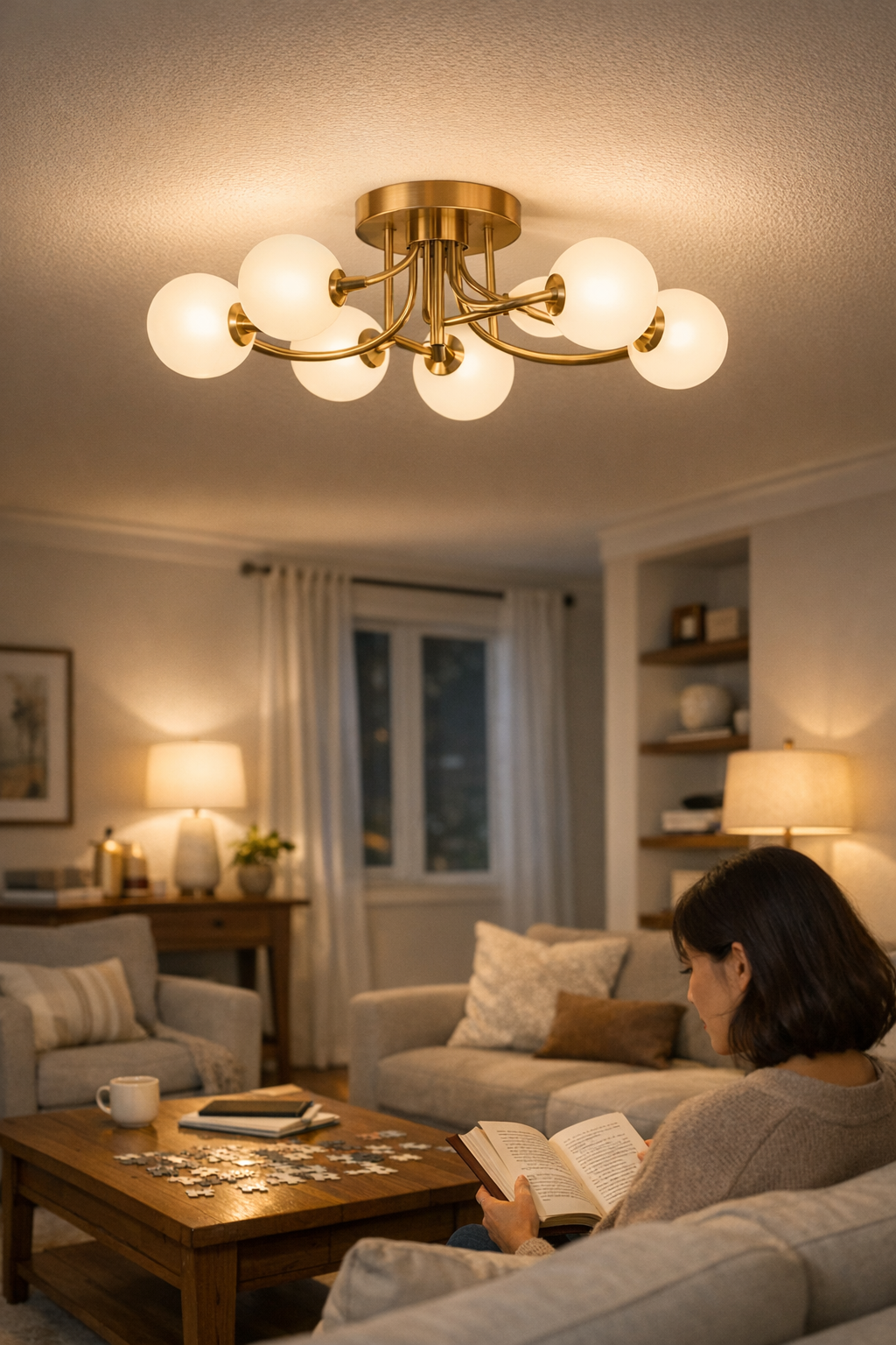 When Lights Clash: Finding Calm in a Busy Living Room