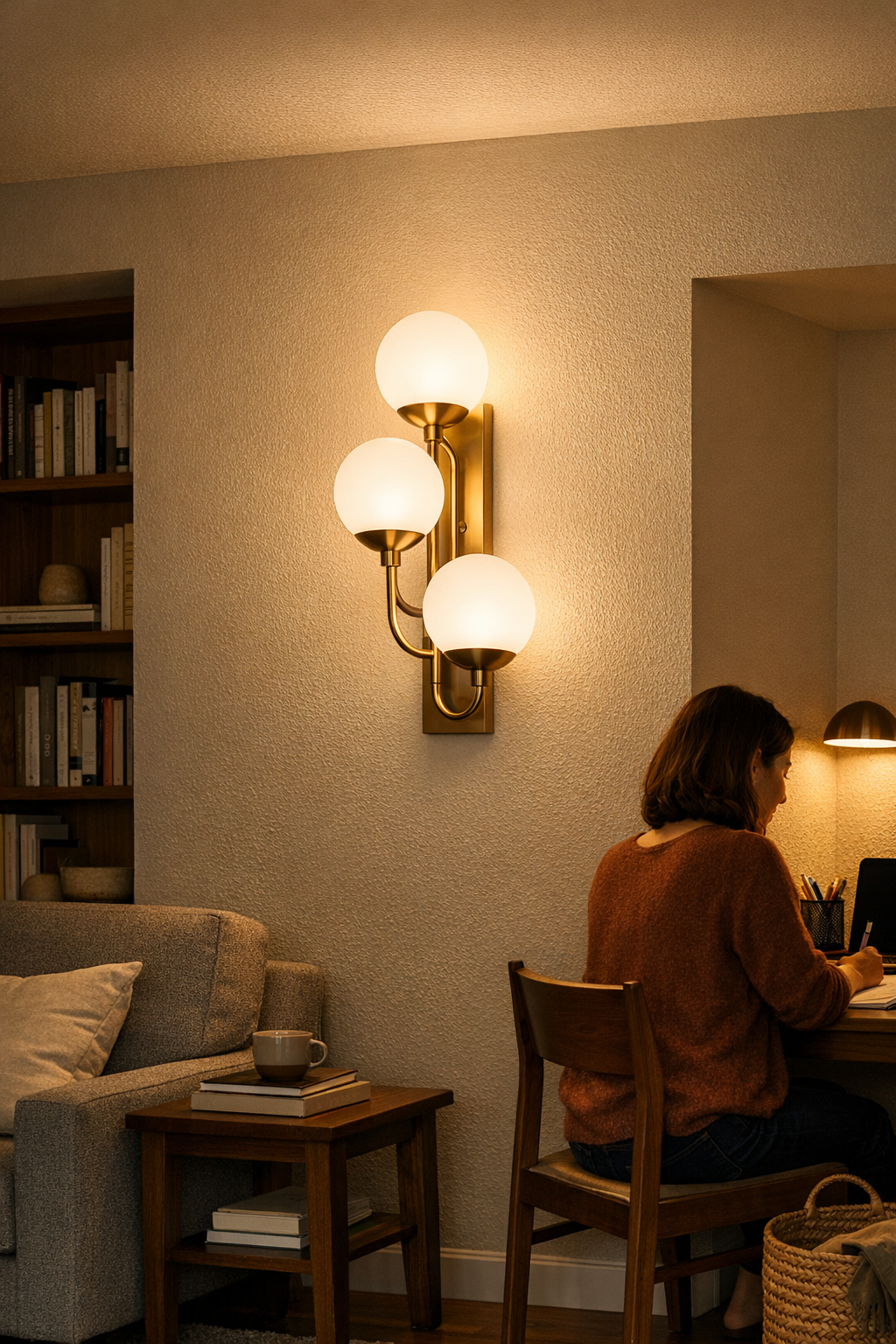 When Ceiling Lights Leave Corners in Shadow