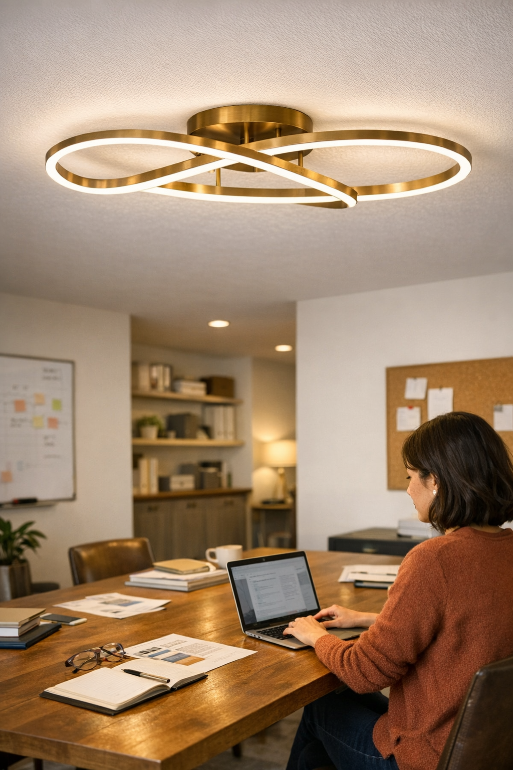 When Light Shapes How We Share a Room