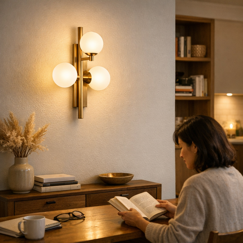 Evenings Feel Different When Walls Catch the Light