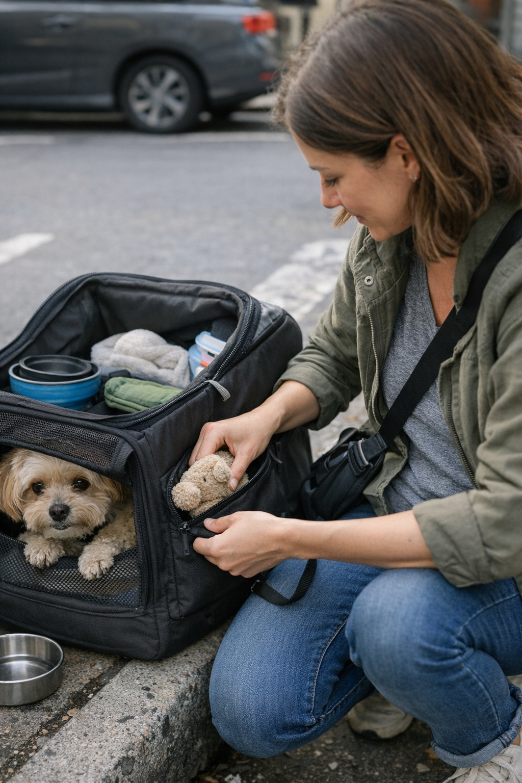The Quiet Struggle of Keeping Pets Calm on the Move