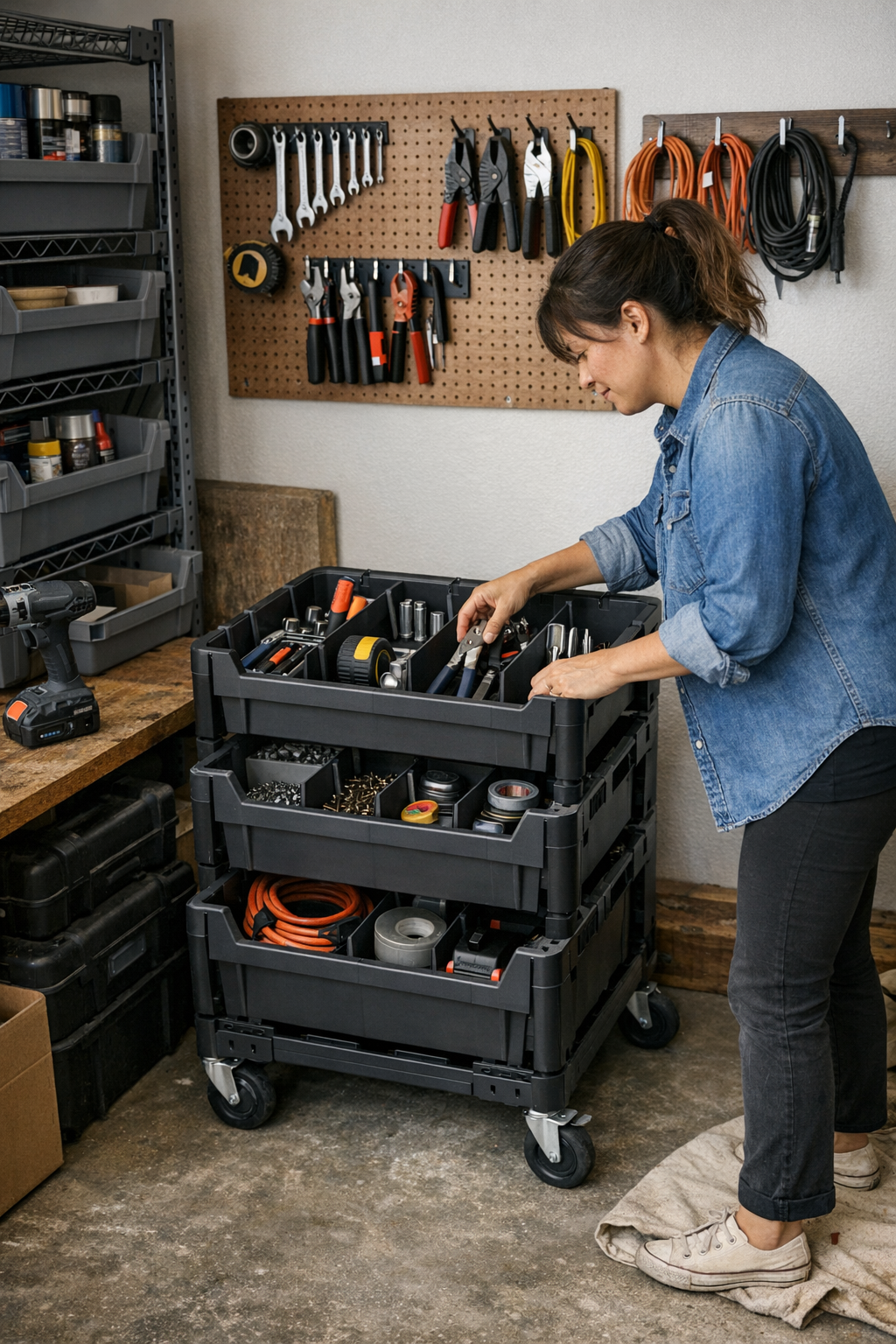 When Garage Order Fades Into Everyday Chaos