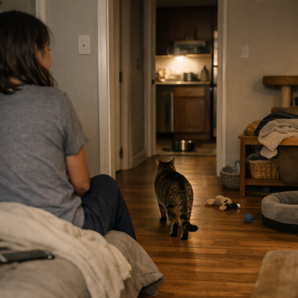 Quiet Evenings: How Dimmed Lights Calm Restless Cats