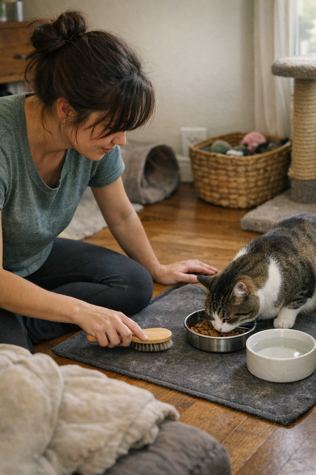 Small Grooming Habits That Ease Everyday Cat Care Stress