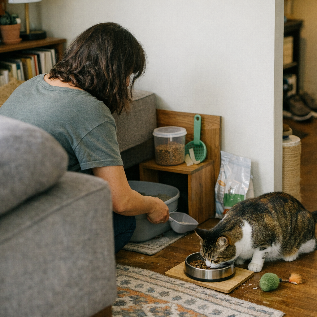 When Cat Care Becomes a Quiet Daily Struggle