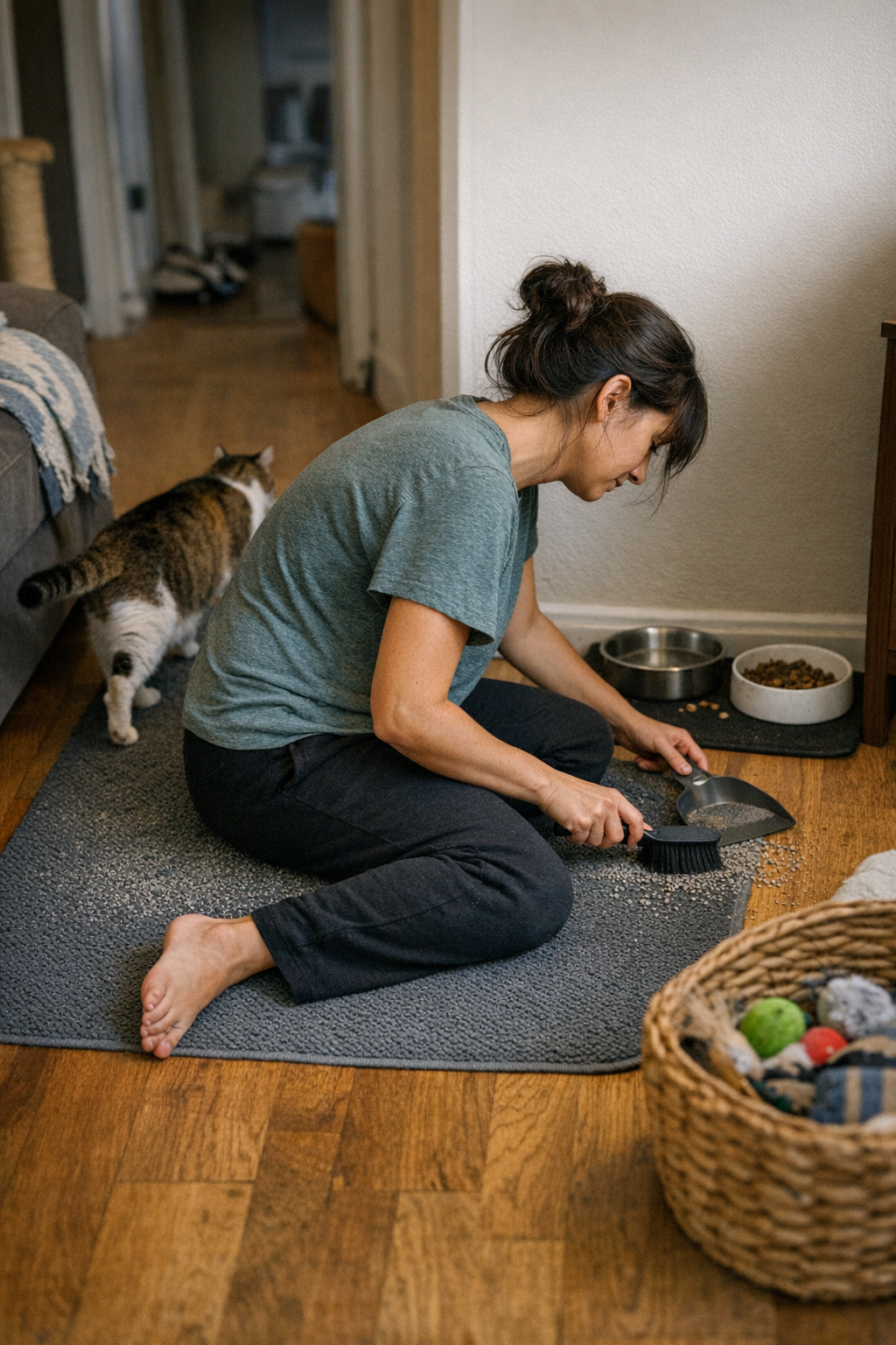 When Everyday Messes Shape How We Live With Cats