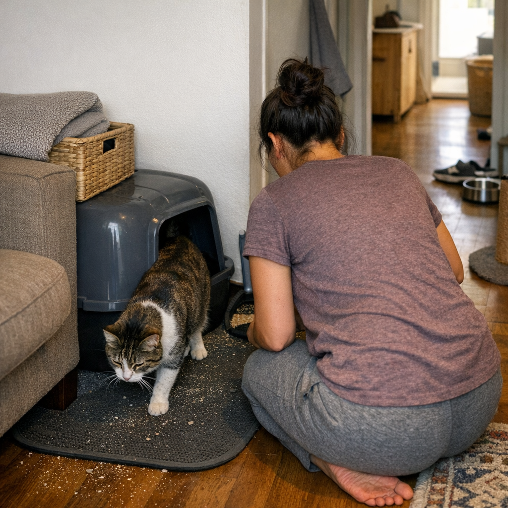 When the Litter Box Feels Too Open at Home