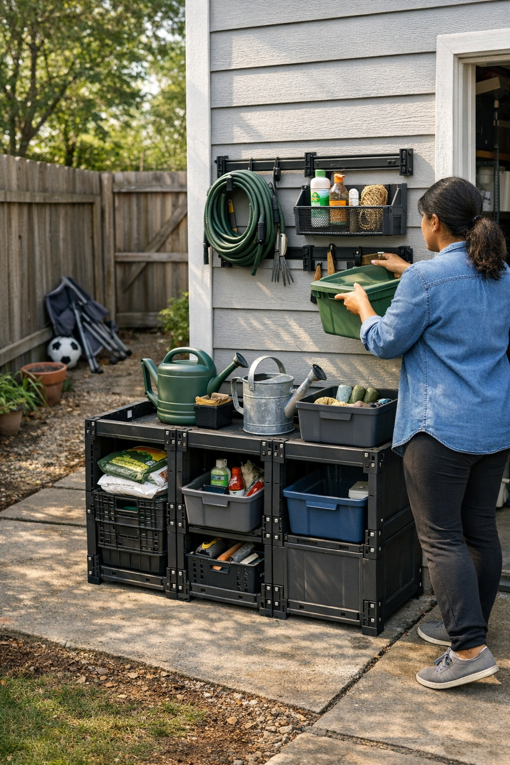When Yard Clutter Reveals Hidden Household Habits
