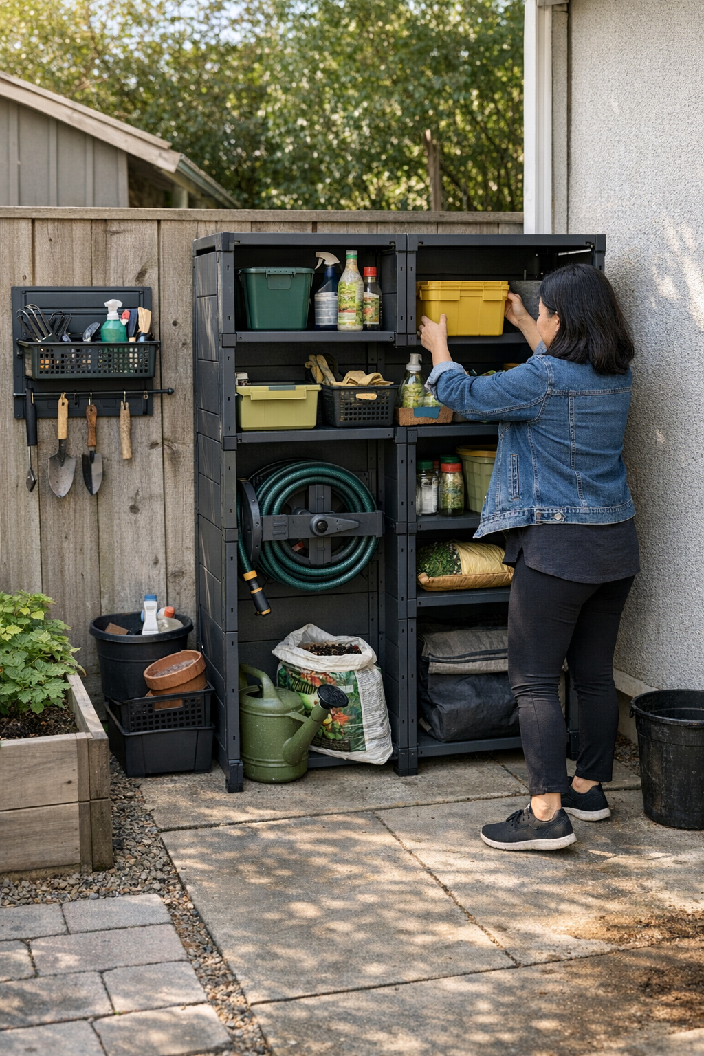 When Clear Paths Make Backyard Chores Feel Lighter
