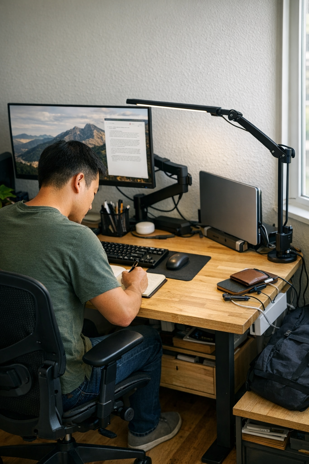 When a Clamp Lamp Changes How You Work at Home