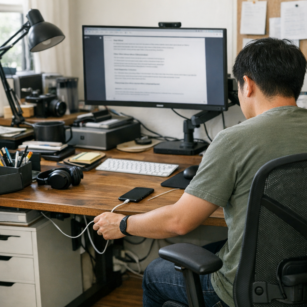 When Less on Your Desk Feels Like More Peace
