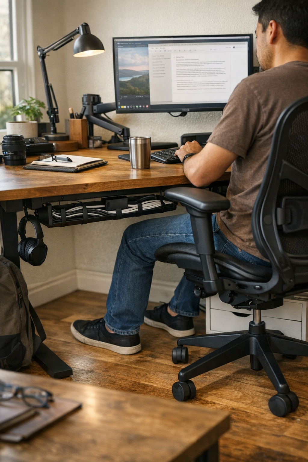 When Cables Quietly Disrupt Everyday Desk Moments